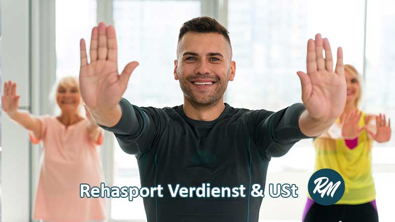 Rehasport Einnahmen & Umsatzsteuer 2024 ganz einfach erklärt